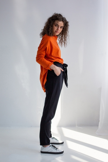Trousers Knot it Black from Fairtrade Cotton