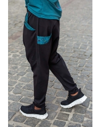 Trousers Shaggy Baggy Black